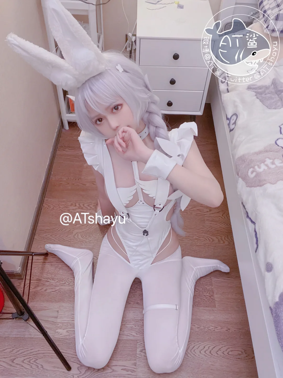 AT鲨 - 恶毒兔兔 [50P,2V-88MB] tg@simisebaisi 【丝足阁】036.webp